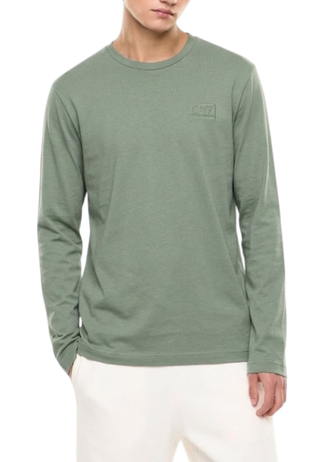 T-SHIRT E CANOTTE Verde Salvia Ea7