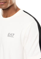 T-SHIRT E CANOTTE Panna/nero Ea7