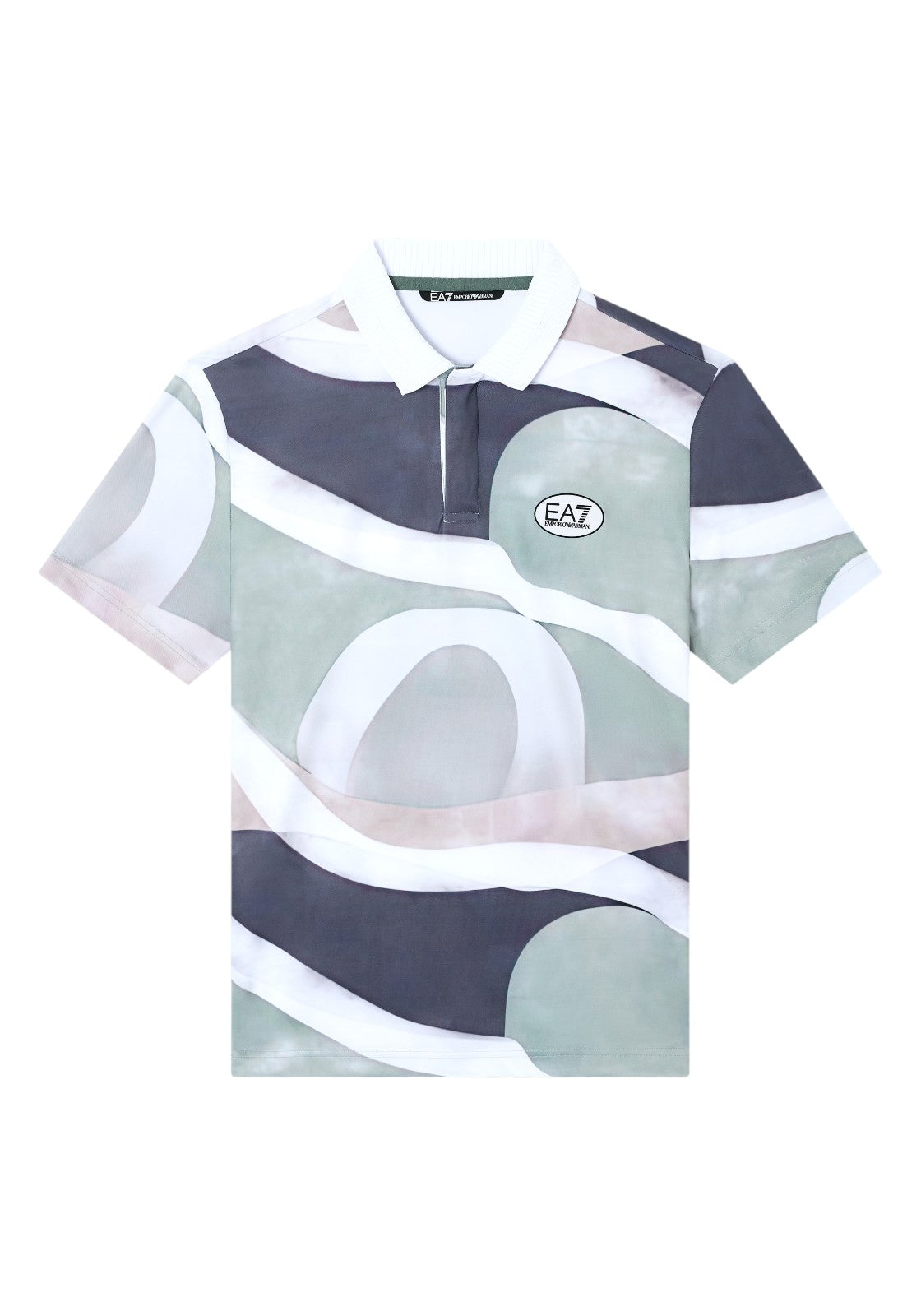 MAGLIONI E POLO Verde/bianco Ea7