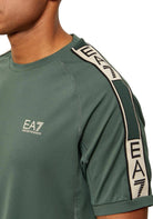 T-SHIRT E CANOTTE Verde/beige Ea7