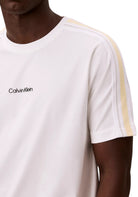 T-SHIRT E CANOTTE Bianco/giallo Calvin Klein