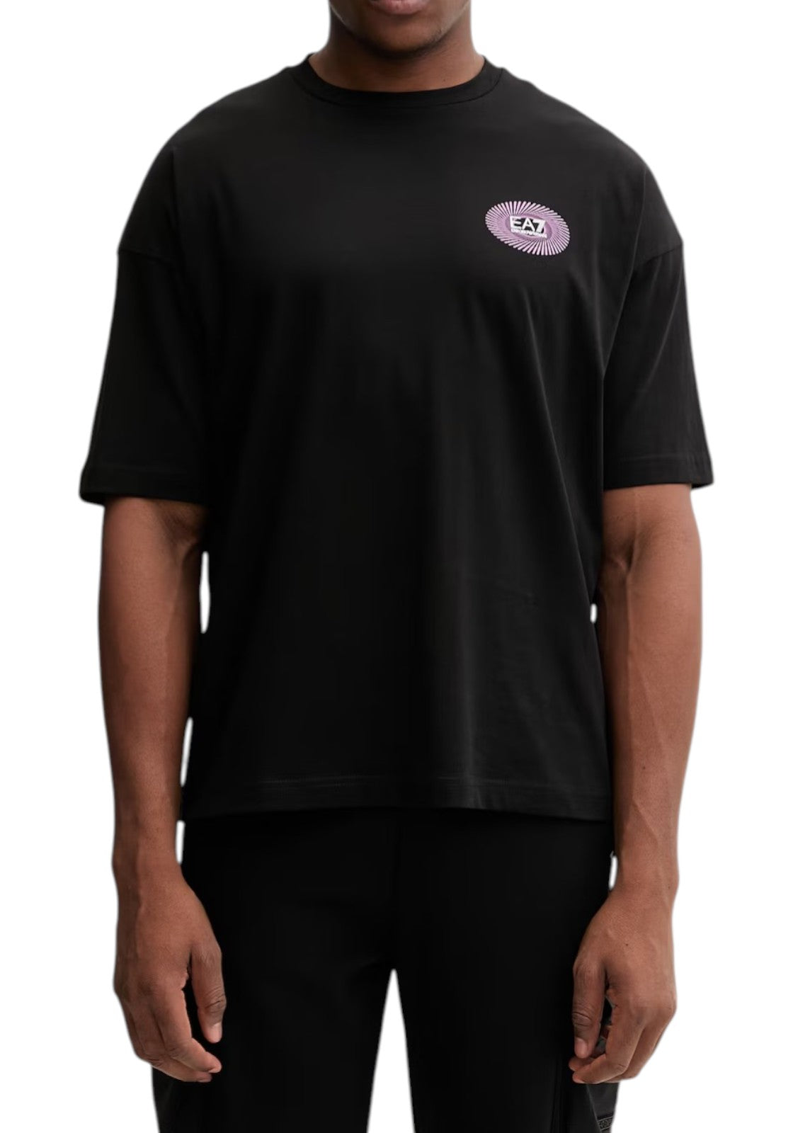 T-SHIRT E CANOTTE Nero/viola Ea7