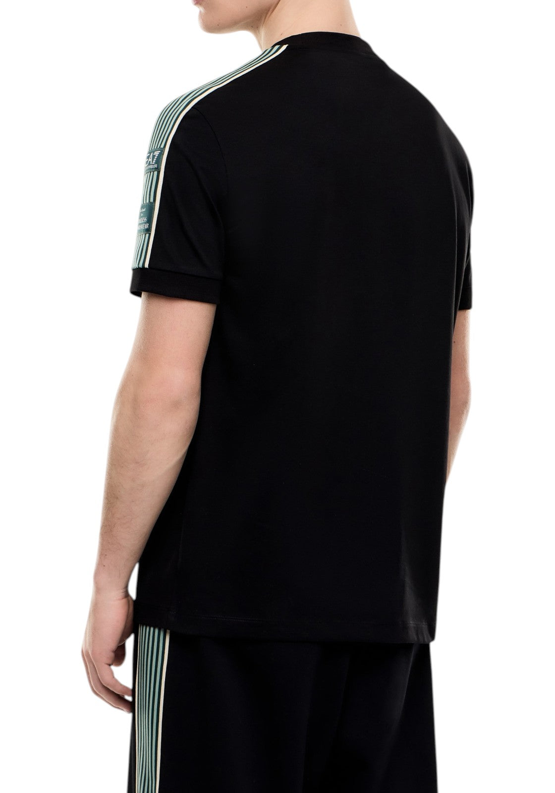 T-SHIRT E CANOTTE Nero/verde Ea7