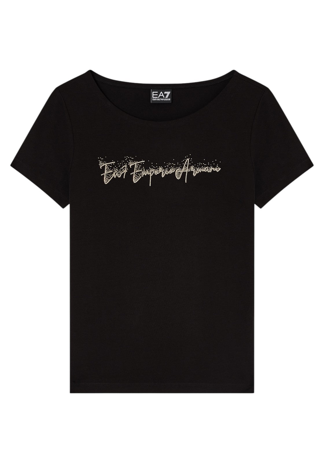 T-SHIRT E CANOTTE Nero/oro Ea7