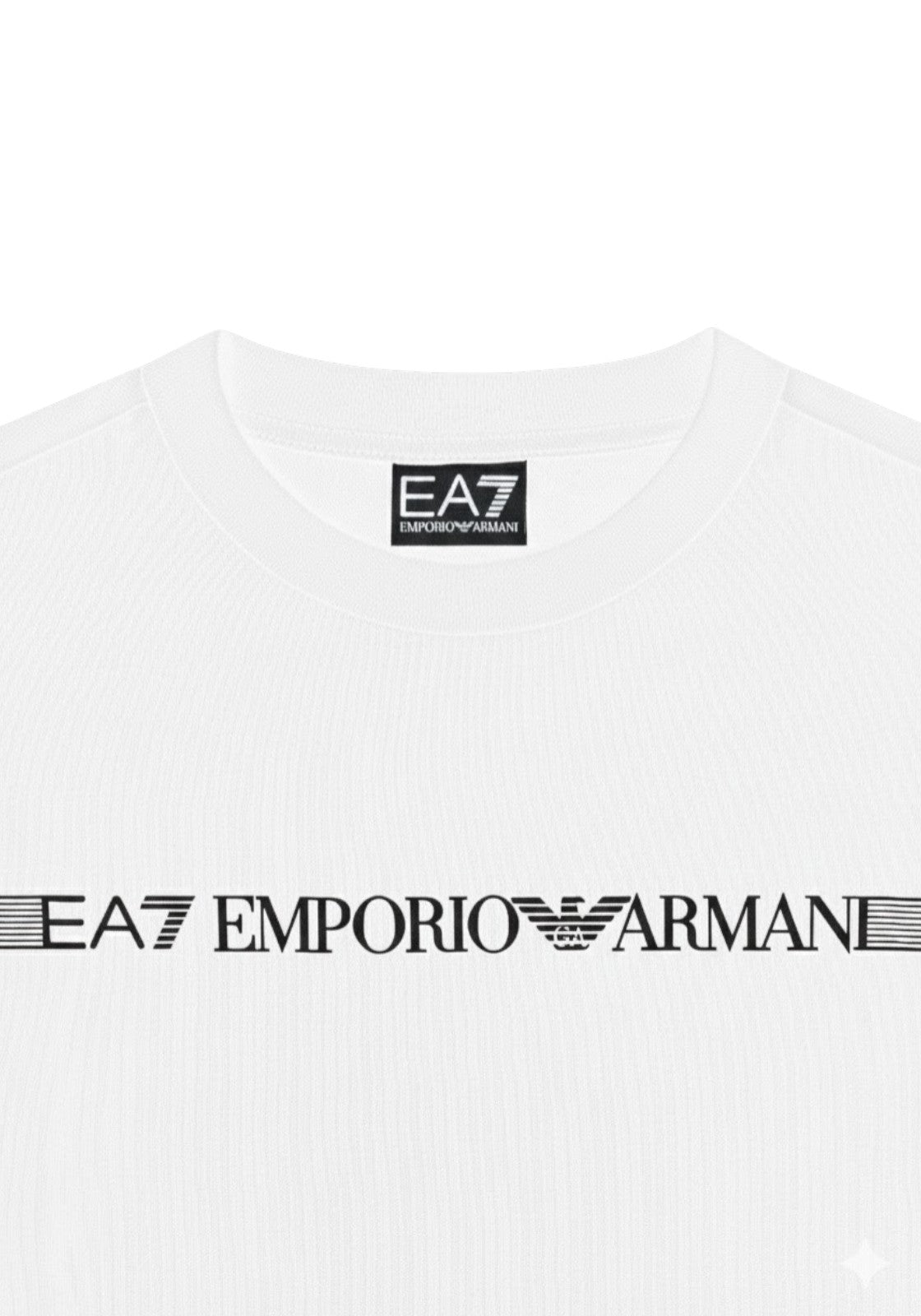 T-SHIRT E CANOTTE Bianco/nero Ea7