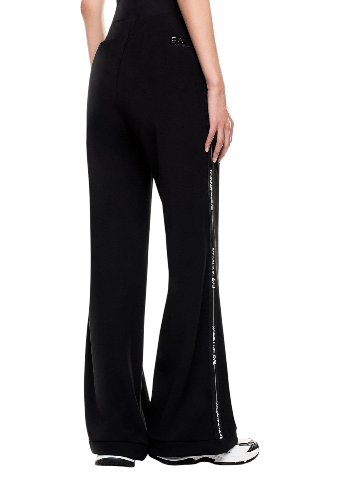 PANTALONI Nero/bianco Ea7