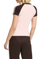 T-SHIRT E CANOTTE Rosa/marrone Adidas Originals