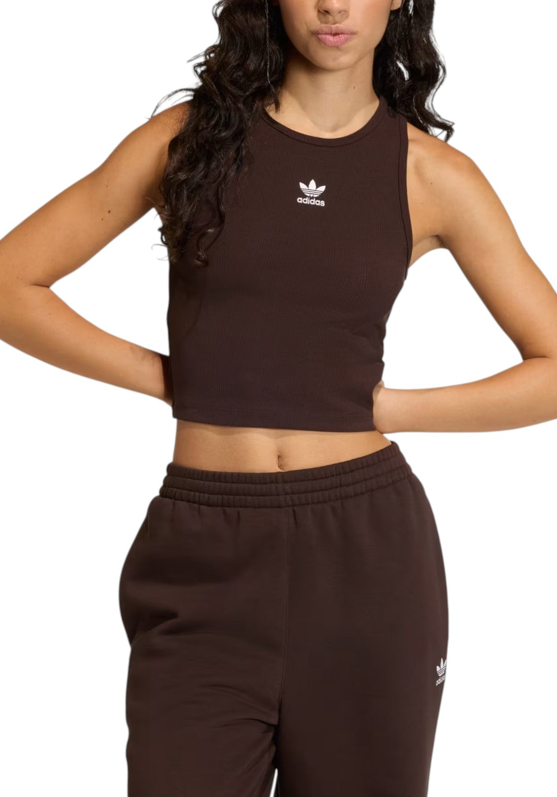 TOP PALESTRA Marrone Adidas Originals