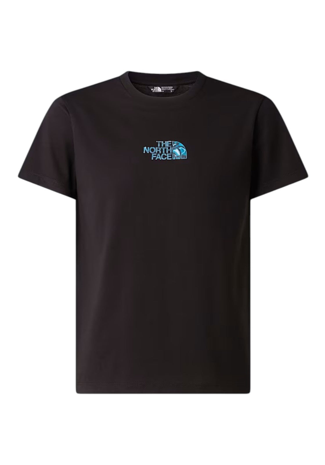 T-SHIRT E CANOTTE Nero/celeste The North Face