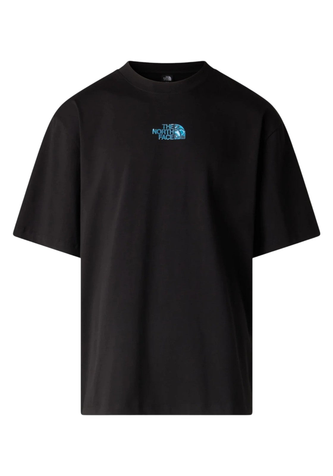 T-SHIRT E CANOTTE Nero/celeste The North Face