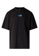 T-SHIRT E CANOTTE Nero/celeste The North Face