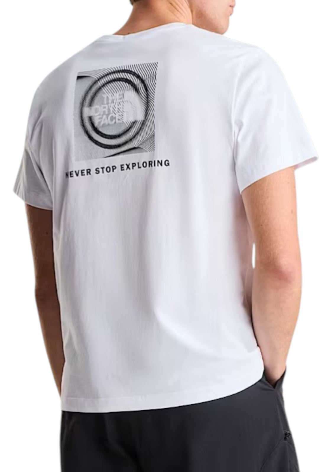 T-SHIRT E CANOTTE Bianco/nero The North Face