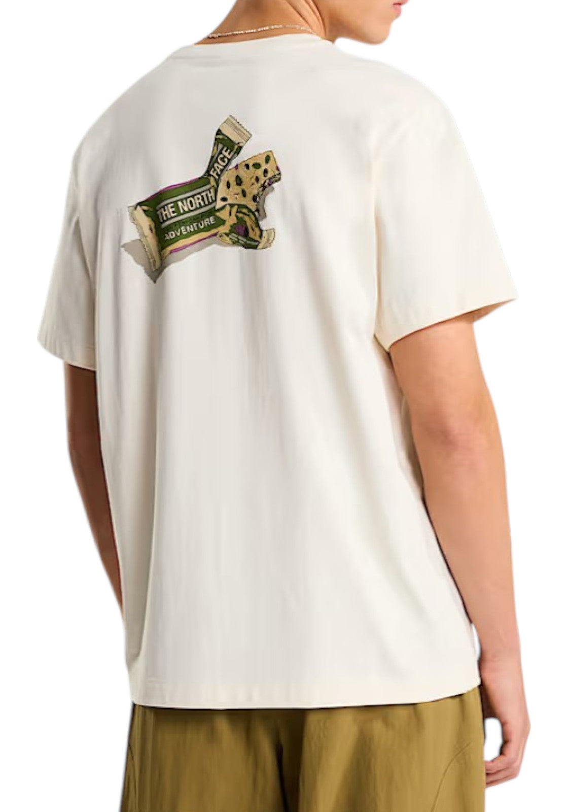 T-SHIRT E CANOTTE Panna/verde The North Face