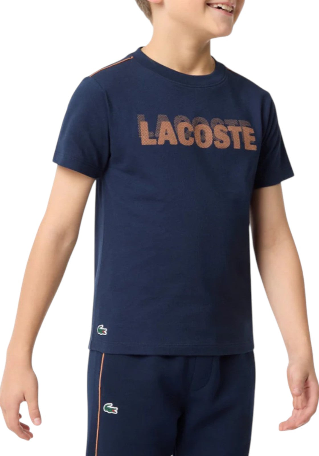 T-SHIRT E CANOTTE Blu/arancio Lacoste