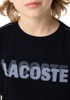 T-SHIRT E CANOTTE Nero/celeste Lacoste