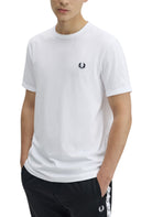T-SHIRT E CANOTTE Bianco Fred Perry