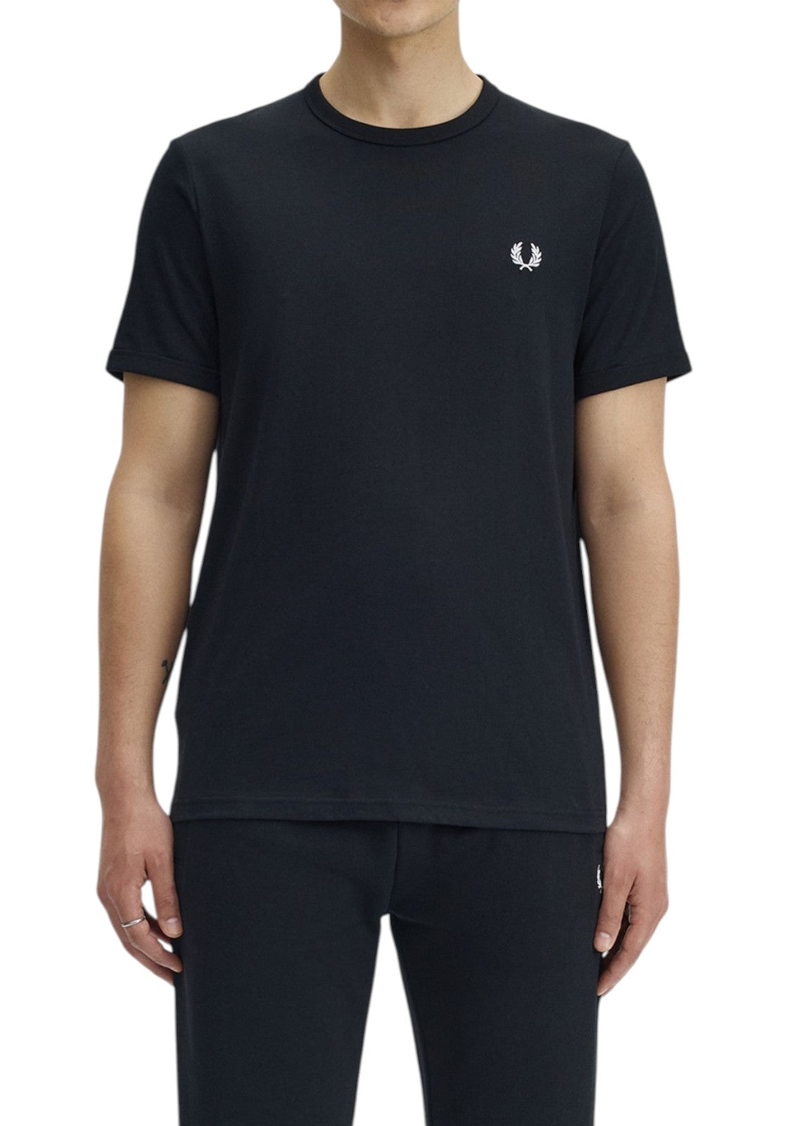 T-SHIRT E CANOTTE Nero Fred Perry