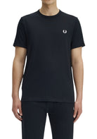 T-SHIRT E CANOTTE Nero Fred Perry