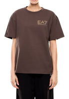 T-SHIRT E CANOTTE Marrone/oro Ea7