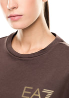 T-SHIRT E CANOTTE Marrone/oro Ea7