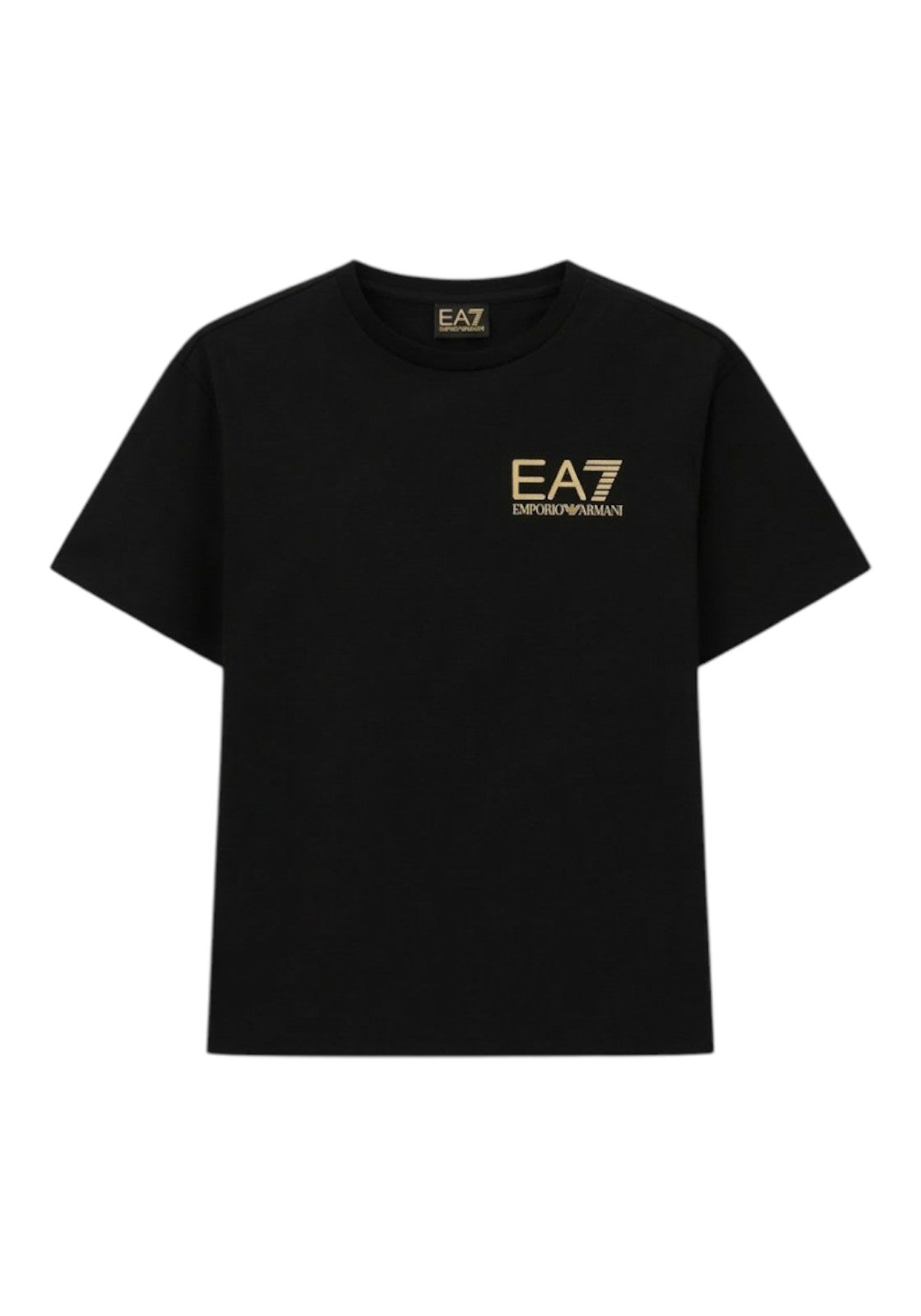 T-SHIRT E CANOTTE Nero/oro Ea7