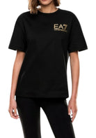 T-SHIRT E CANOTTE Nero/oro Ea7