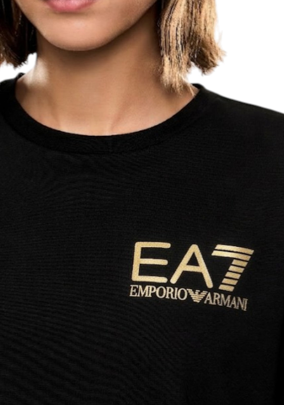 T-SHIRT E CANOTTE Nero/oro Ea7