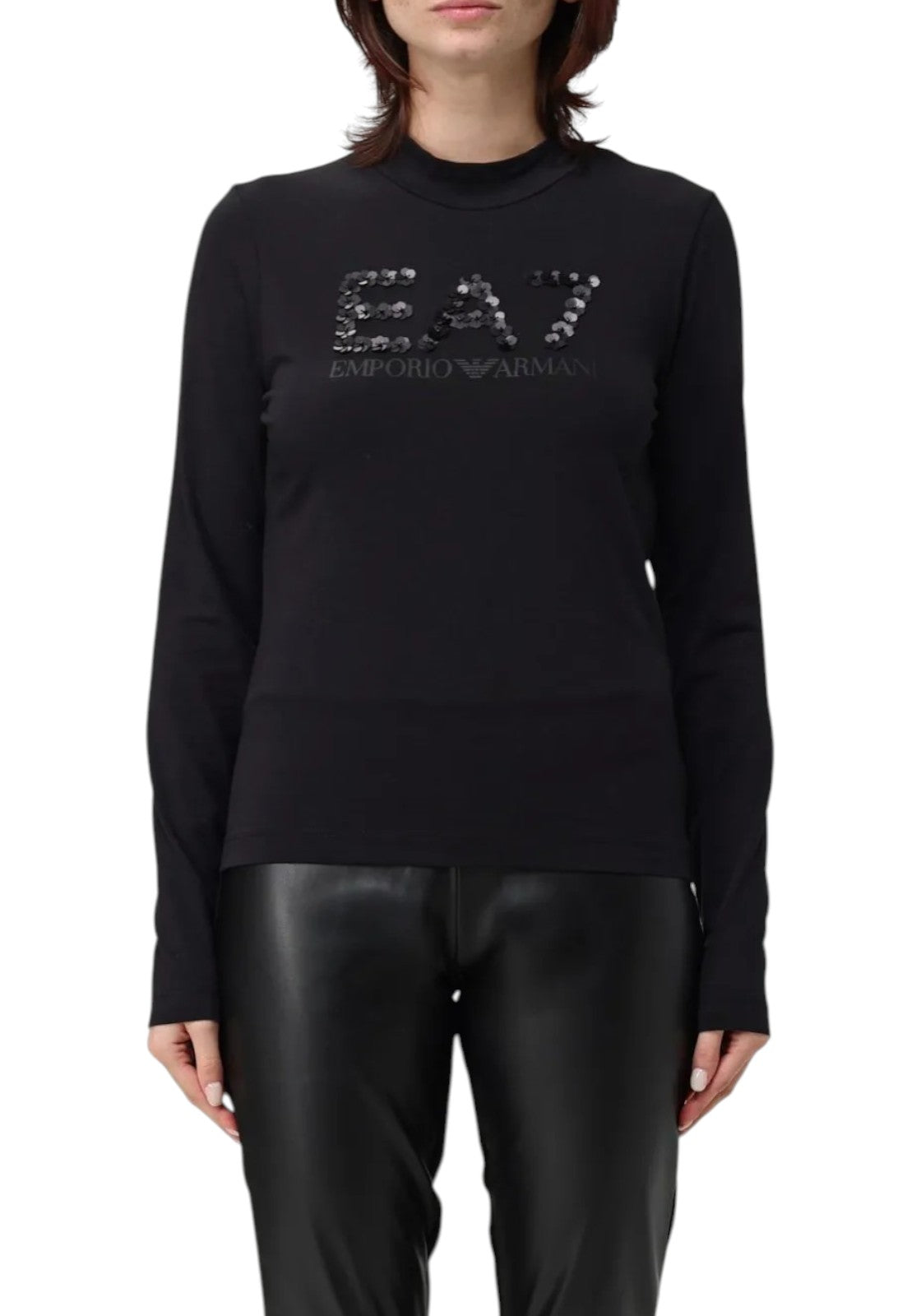 MAGLIONI E POLO Nero Ea7