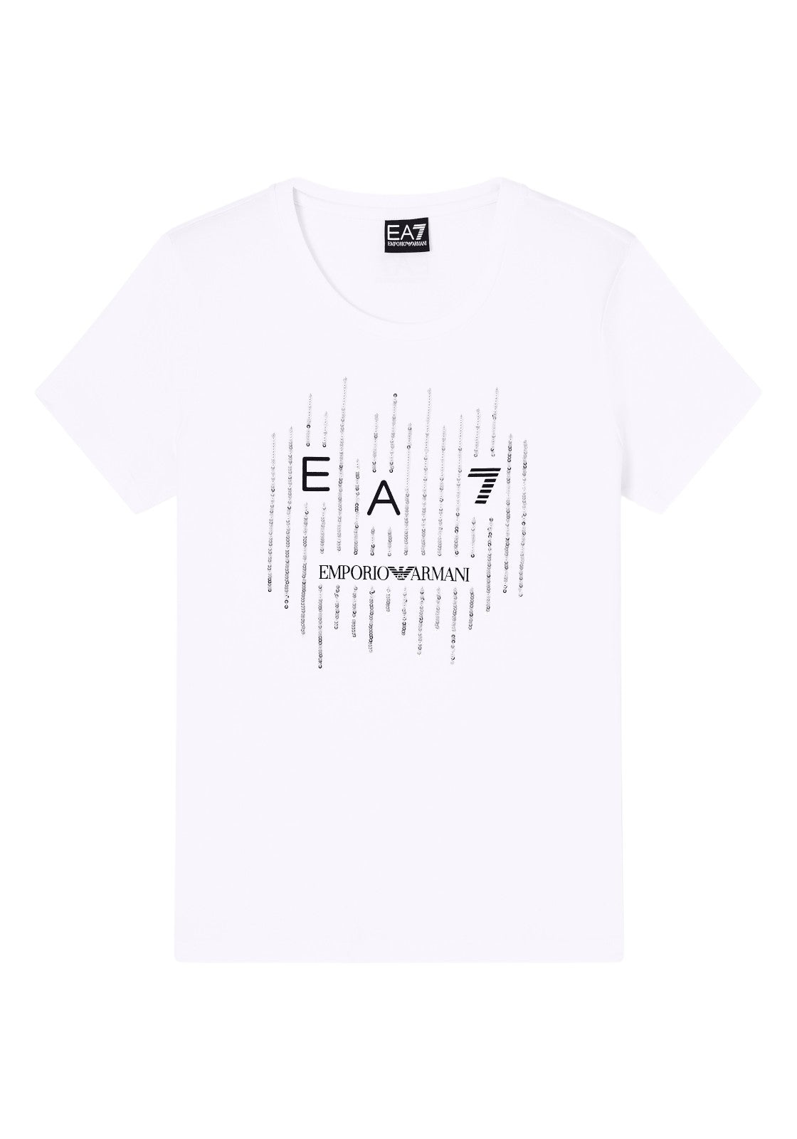 T-SHIRT E CANOTTE Bianco/argento Ea7