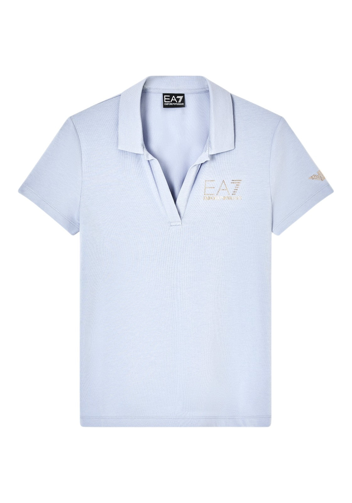 MAGLIONI E POLO Celeste Ea7