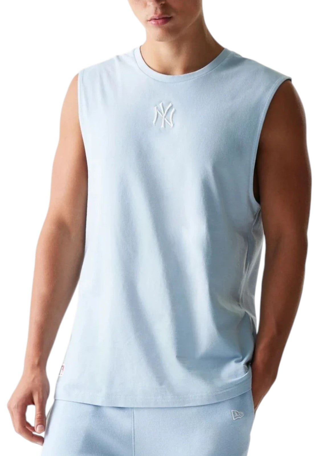 T-SHIRT E CANOTTE Celeste New Era