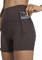 PANTALONCINI Marrone Adidas