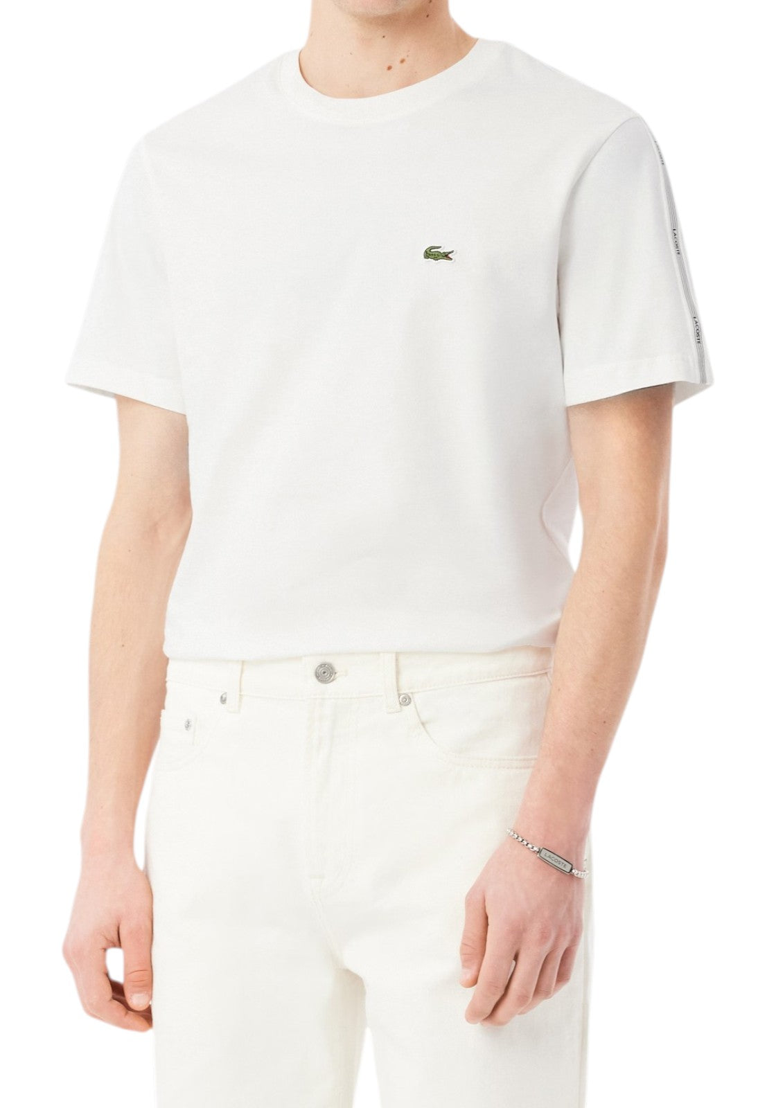 T-SHIRT E CANOTTE Bianco Lacoste