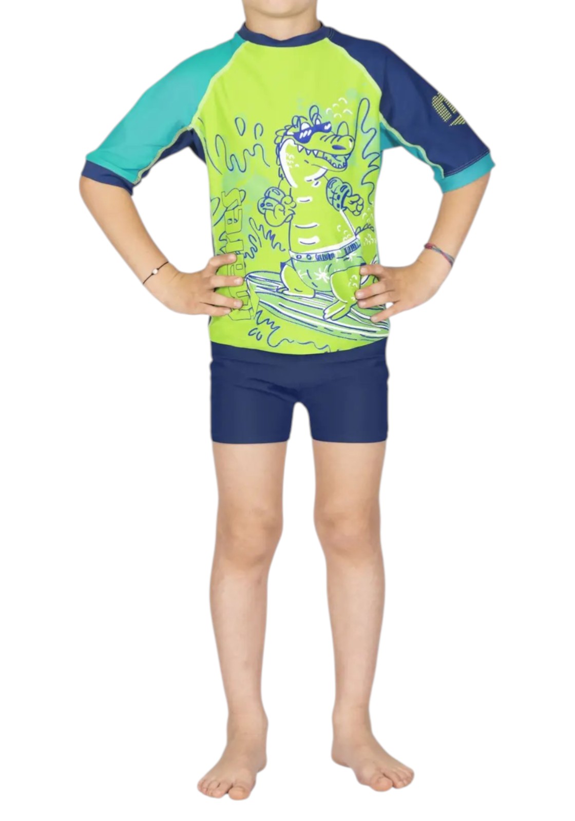 T-SHIRT E CANOTTE Verde/azzurro Mares