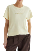 T-SHIRT E CANOTTE Giallo Calvin Klein