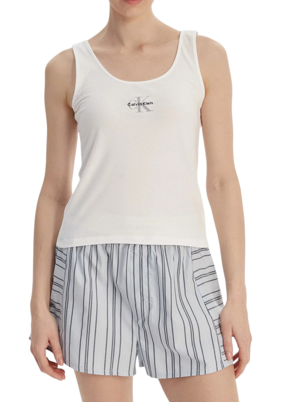 T-SHIRT E CANOTTE Bianco Calvin Klein