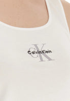 T-SHIRT E CANOTTE Bianco Calvin Klein