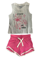 TUTE Bianco/fucsia Champion