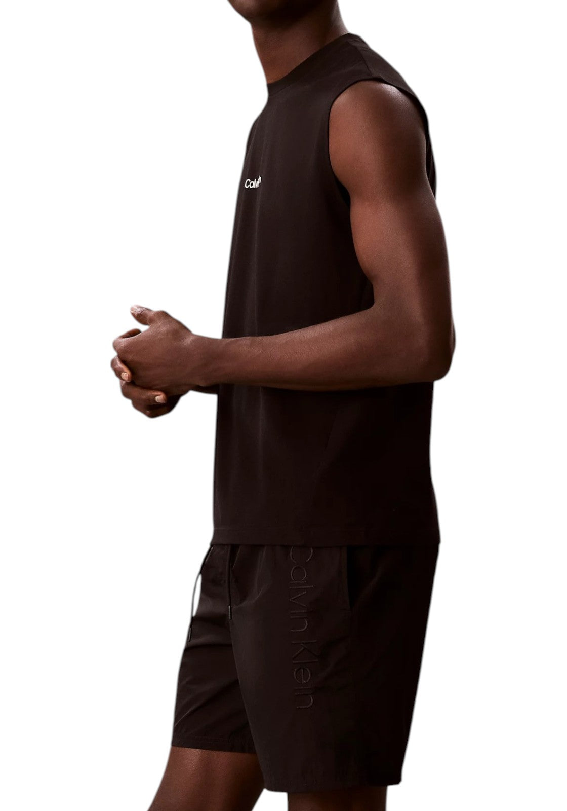 T-SHIRT E CANOTTE Nero Calvin Klein