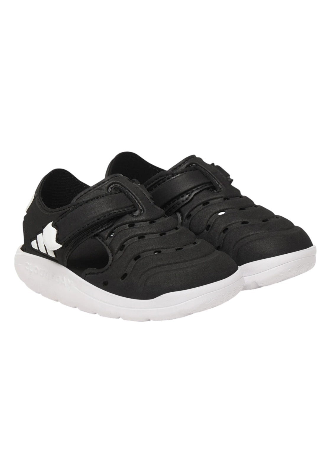 CIABATTE-INFRADITO Nero/bianco Adidas