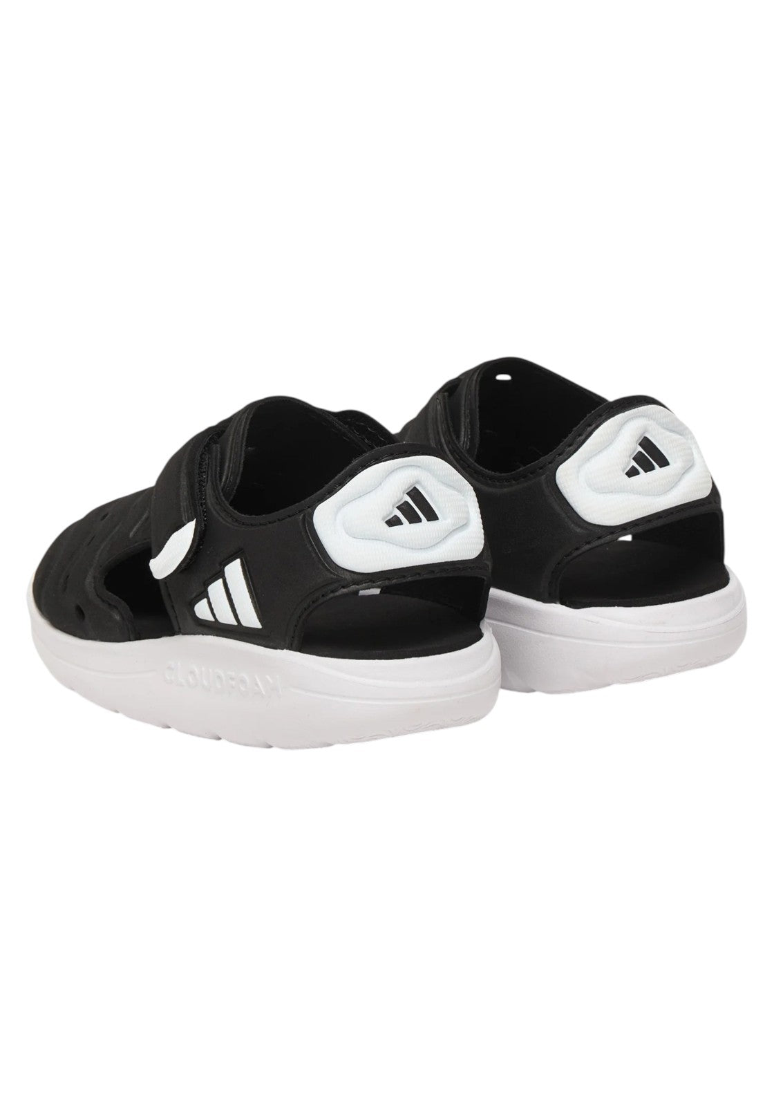 CIABATTE-INFRADITO Nero/bianco Adidas