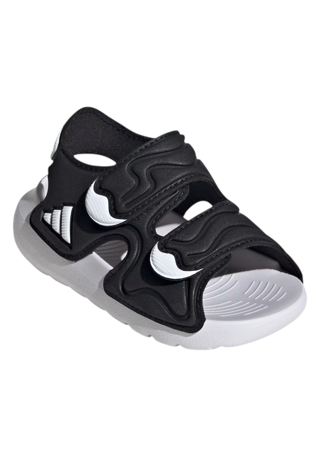 CIABATTE-INFRADITO Nero/bianco Adidas