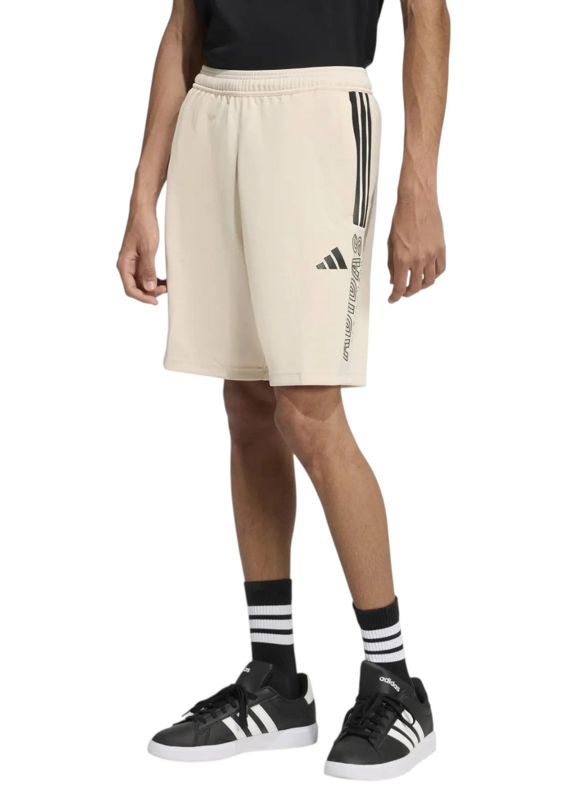 PANTALONCINI Beige/nero Adidas