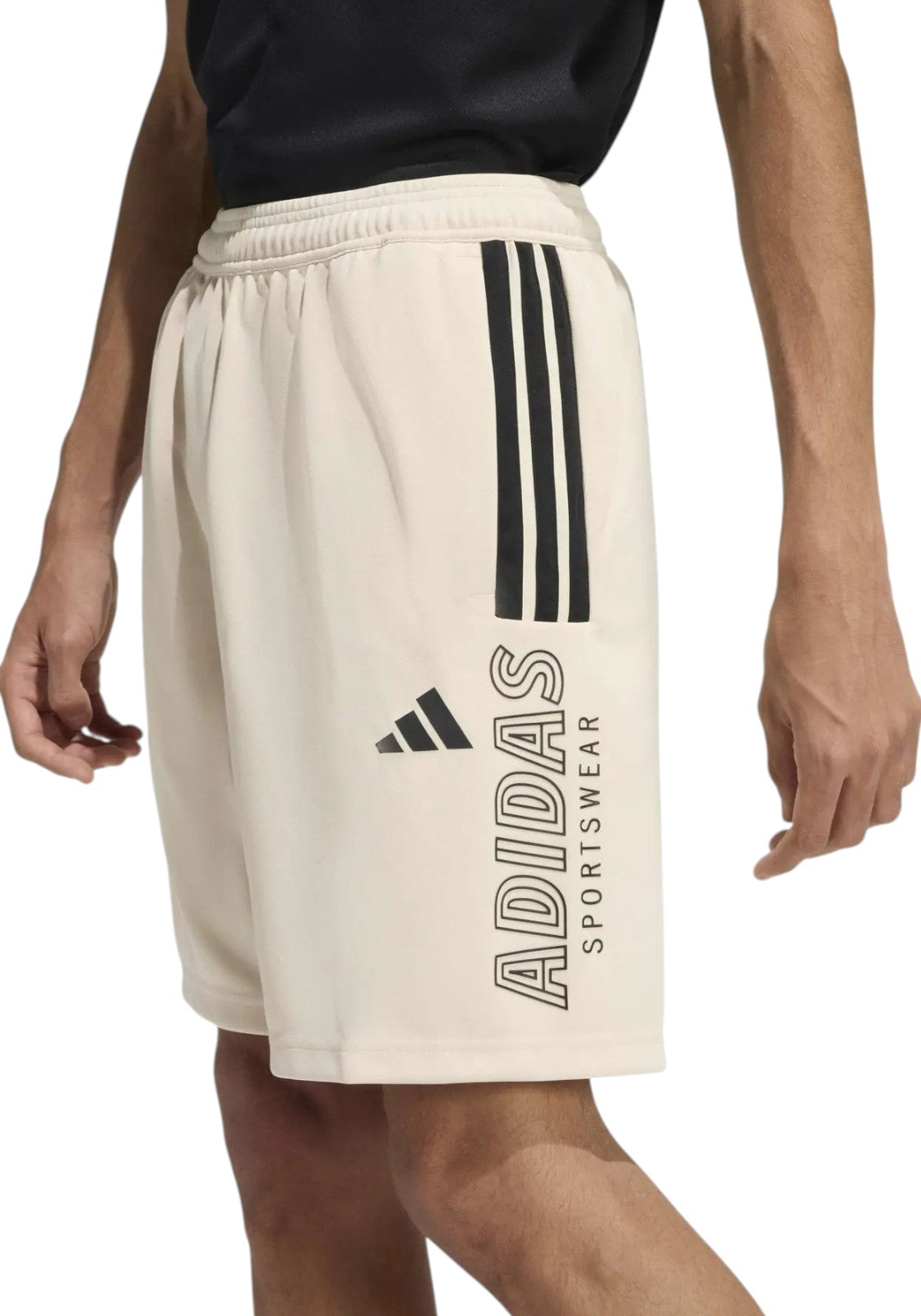 PANTALONCINI Beige/nero Adidas