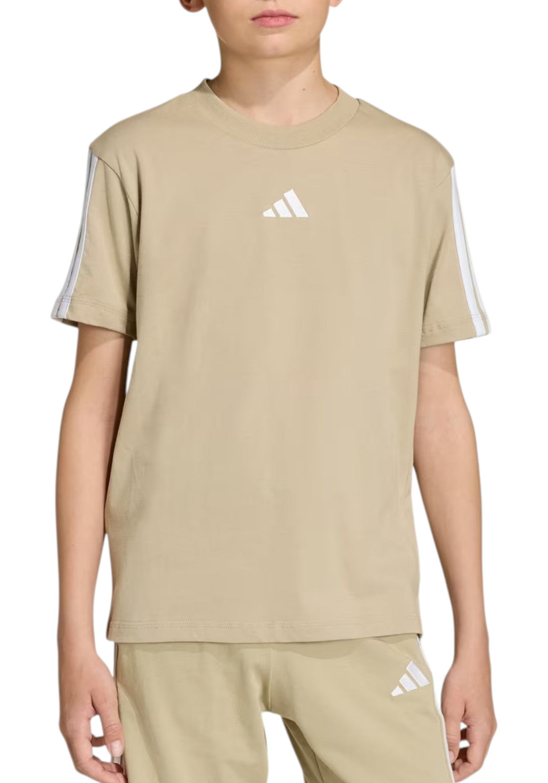 T-SHIRT E CANOTTE Beige/bianco Adidas