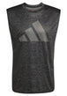 T-SHIRT E CANOTTE Grigio Melange Adidas