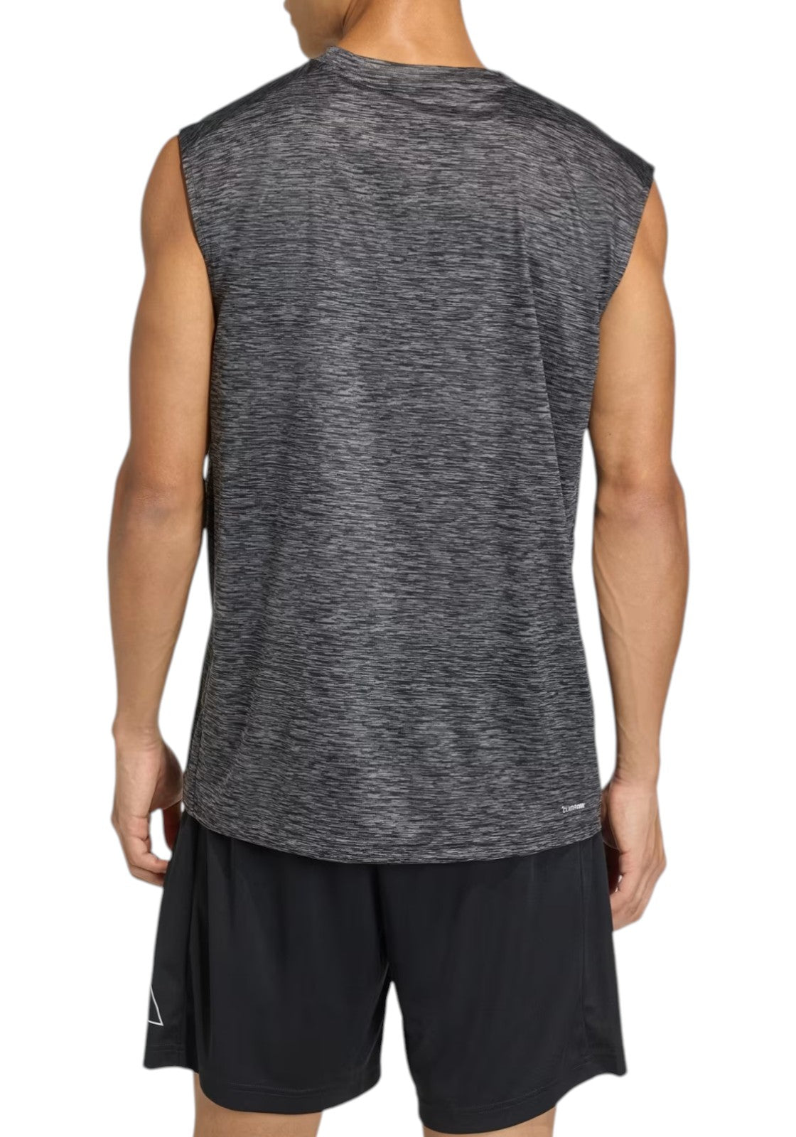 T-SHIRT E CANOTTE Grigio Melange Adidas