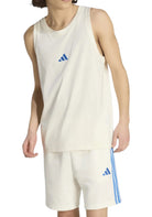 T-SHIRT E CANOTTE Panna/celeste Adidas