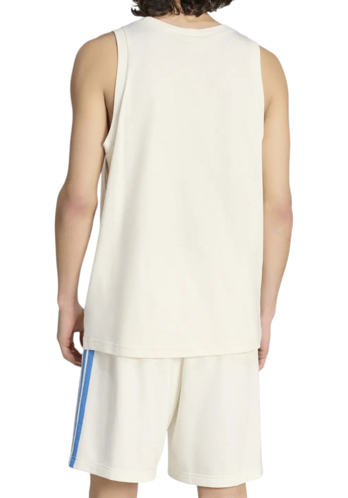 T-SHIRT E CANOTTE Panna/celeste Adidas