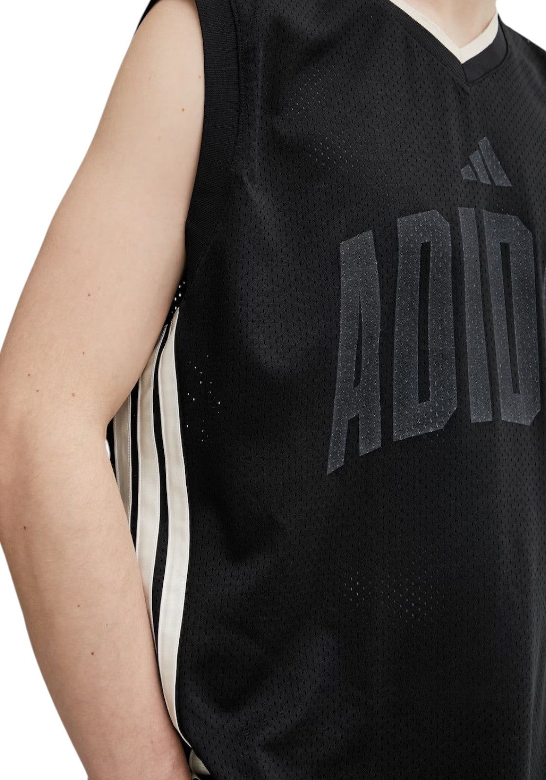 T-SHIRT E CANOTTE Nero/panna Adidas